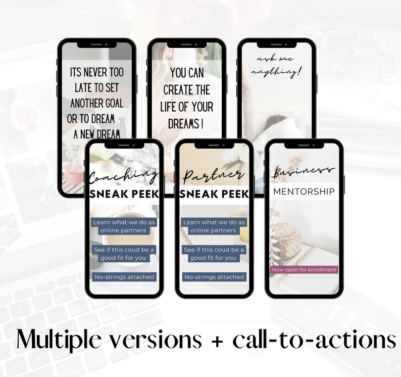 Mama Coaching Info / Bodi Partner / Stories Bundle / Bodi Coach / What