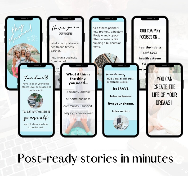 Mama Coaching Info / Bodi Partner / Stories Bundle / Bodi Coach / What