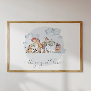 Toy Story Backdrop - Toy Story Birthday Decoration - Toy Story Birthday Invitation - Two Infinity and Beyond - EDITABLE DIGITAL DOWNLOAD