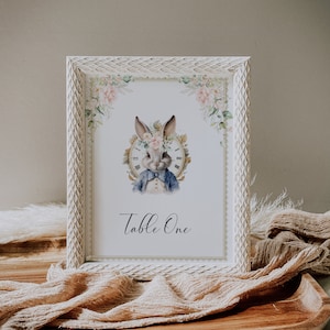 Alice In Wonderland Baby Shower Center Pieces - Alice In Wonderland Decorations - Alice In Wonderland Tea Party - EDITABLE DIGITAL DOWNLOAD