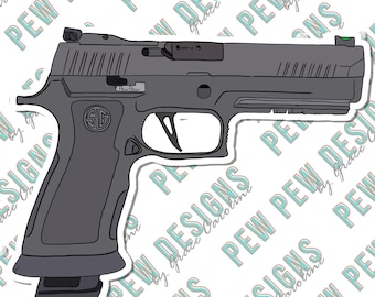 P320 X Vinyl Sticker