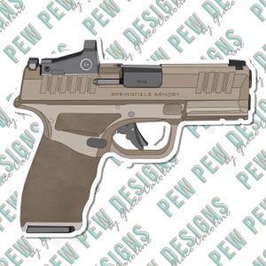 FDE Hellcat with Dot Vinyl Sticker