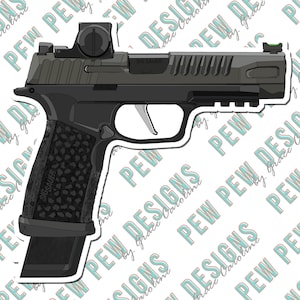 Sig P365 Fuse with Red Dot Vinyl Sticker