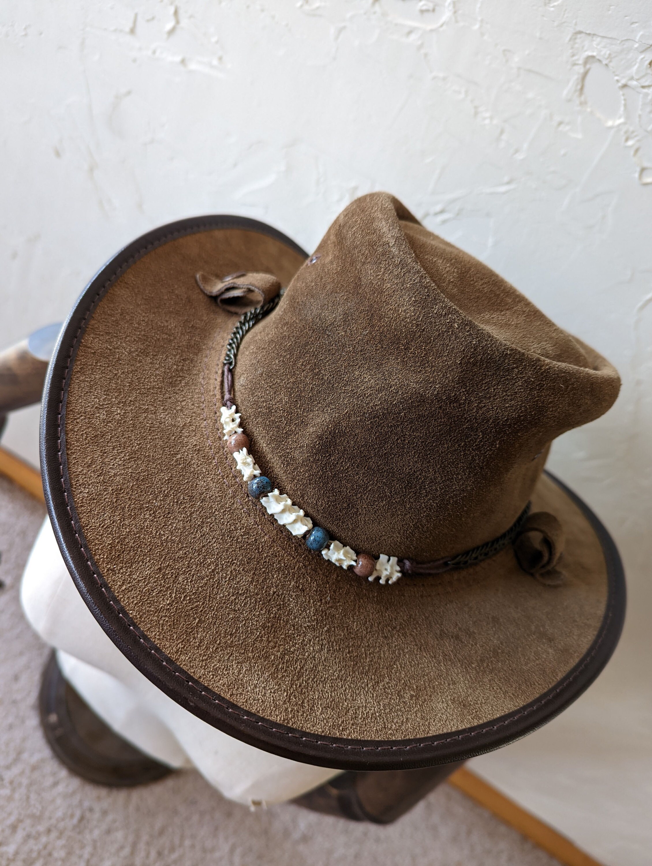 Hat Band Rattlesnake Hat Band Rattlesnake Bone Hat Band Etsy