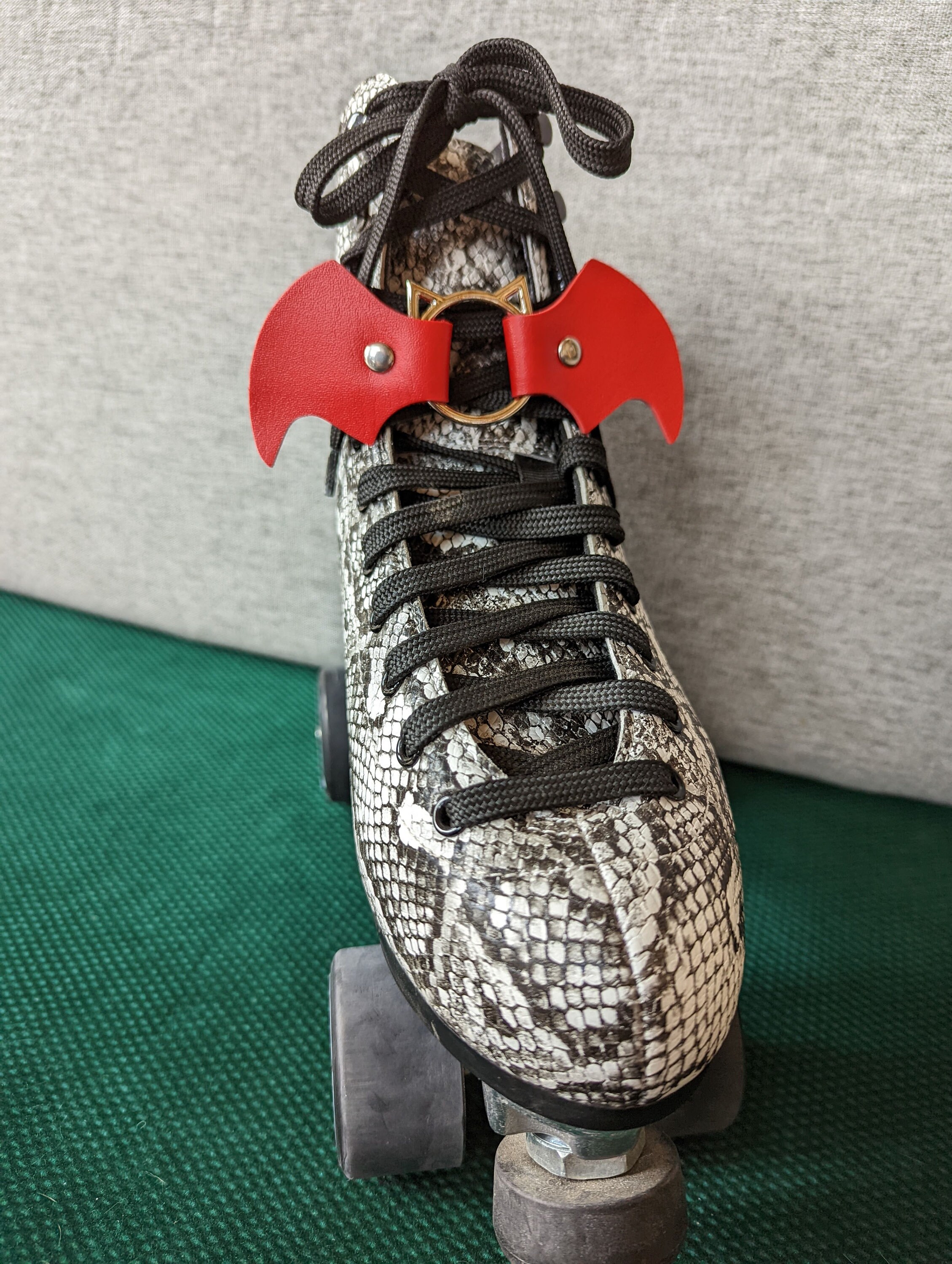 Halloween Skate Charm Roller Skate Bats Roller Skate Wings Etsy