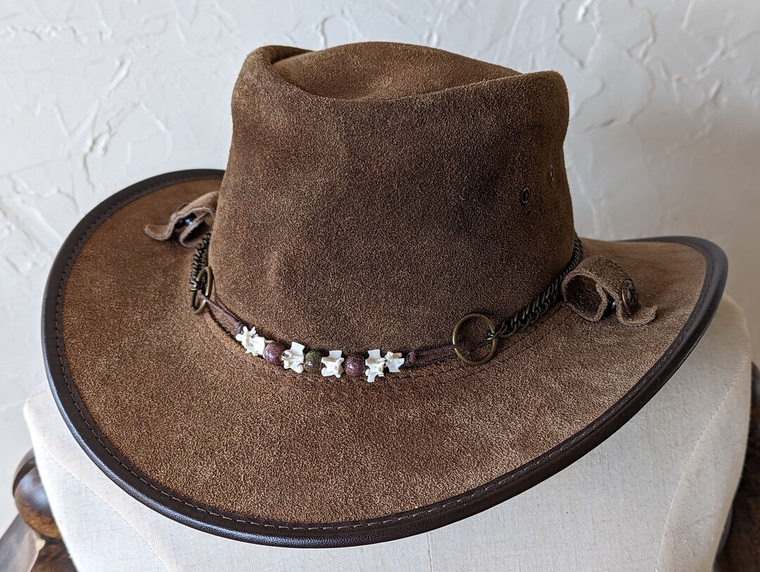 Hat Band, Rattlesnake Hat Band, Rattlesnake Bone Hat Band, Cowboy Hat