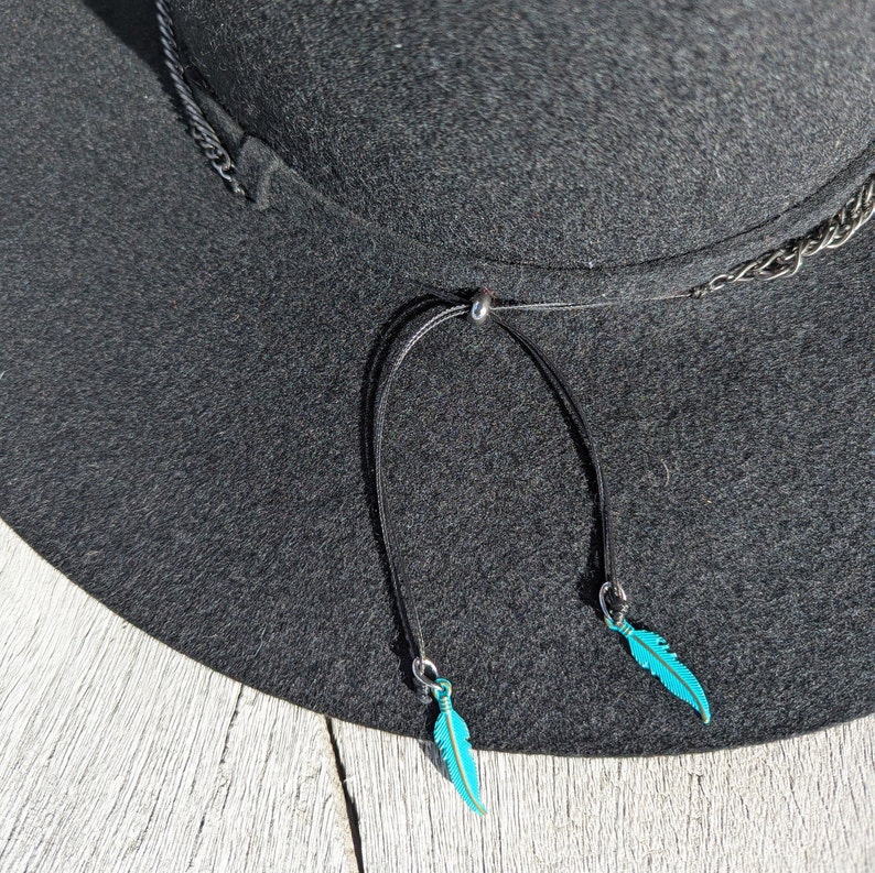 Cowboy Hat Band, Barbed Wire Hat Band, Western Hat Band, Turquoise