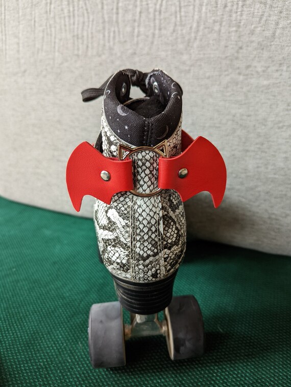 Halloween Skate Charm Roller Skate Bats Roller Skate Wings Etsy