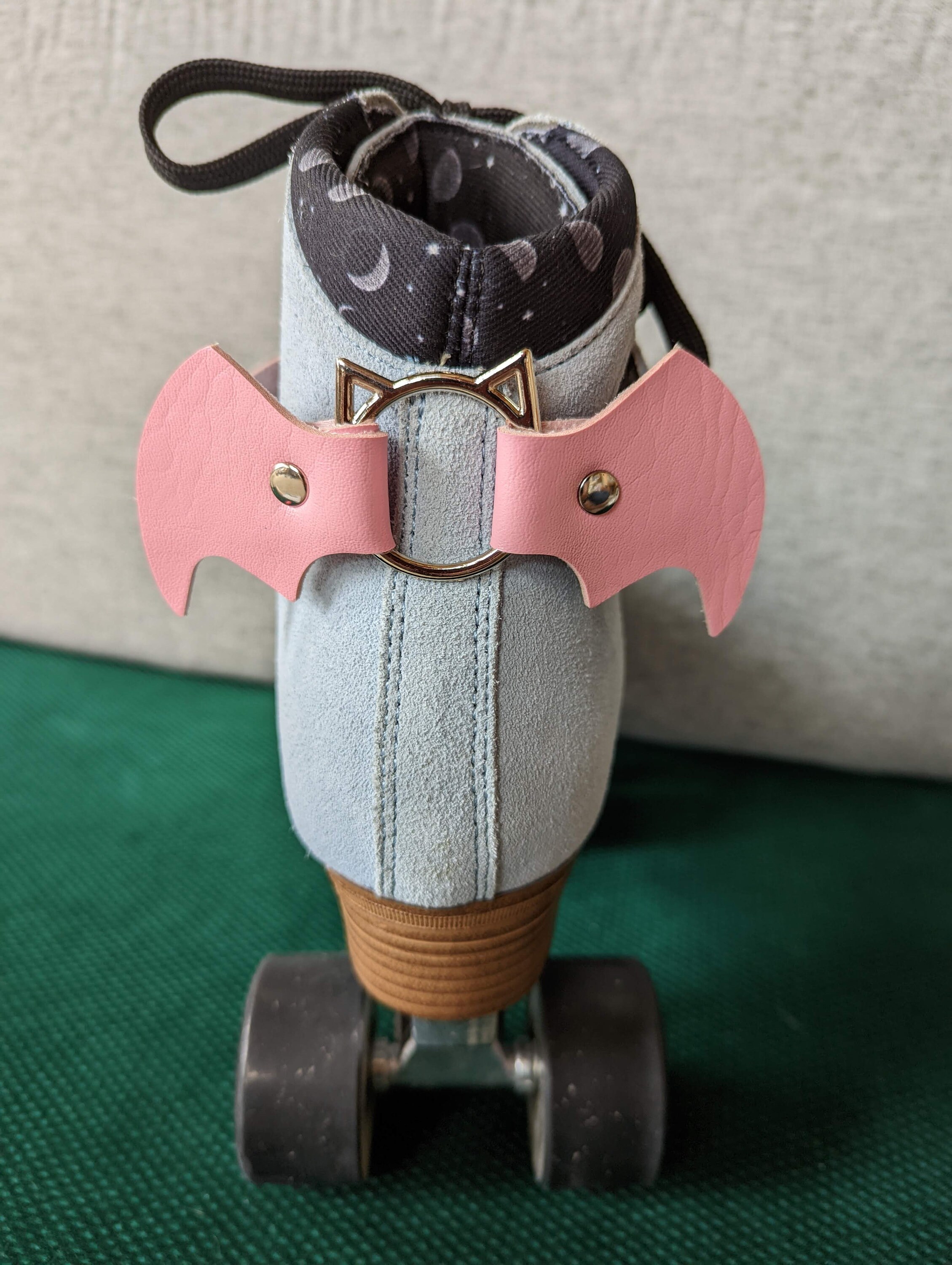 Halloween Skate Charm Roller Skate Bats Roller Skate Wings Etsy