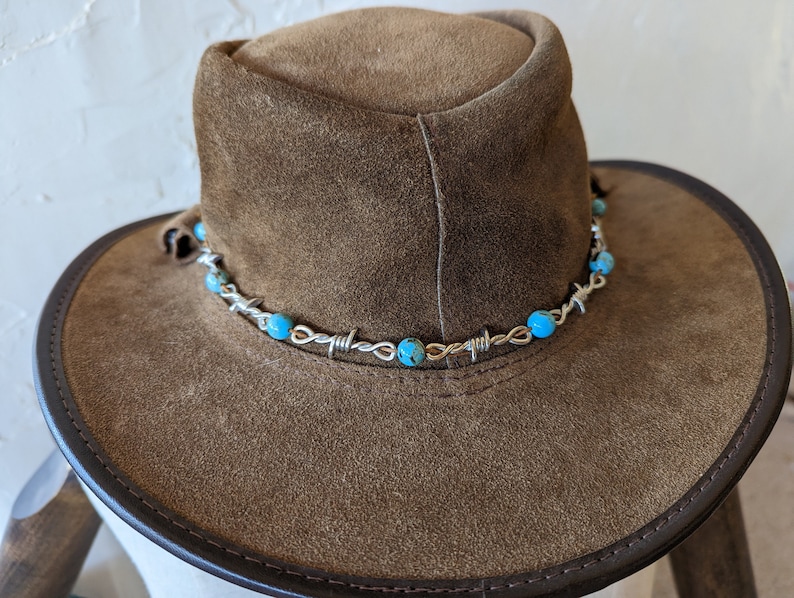 Cowboy Hat Band Barbed Wire Hat Band Western Hat Band Etsy
