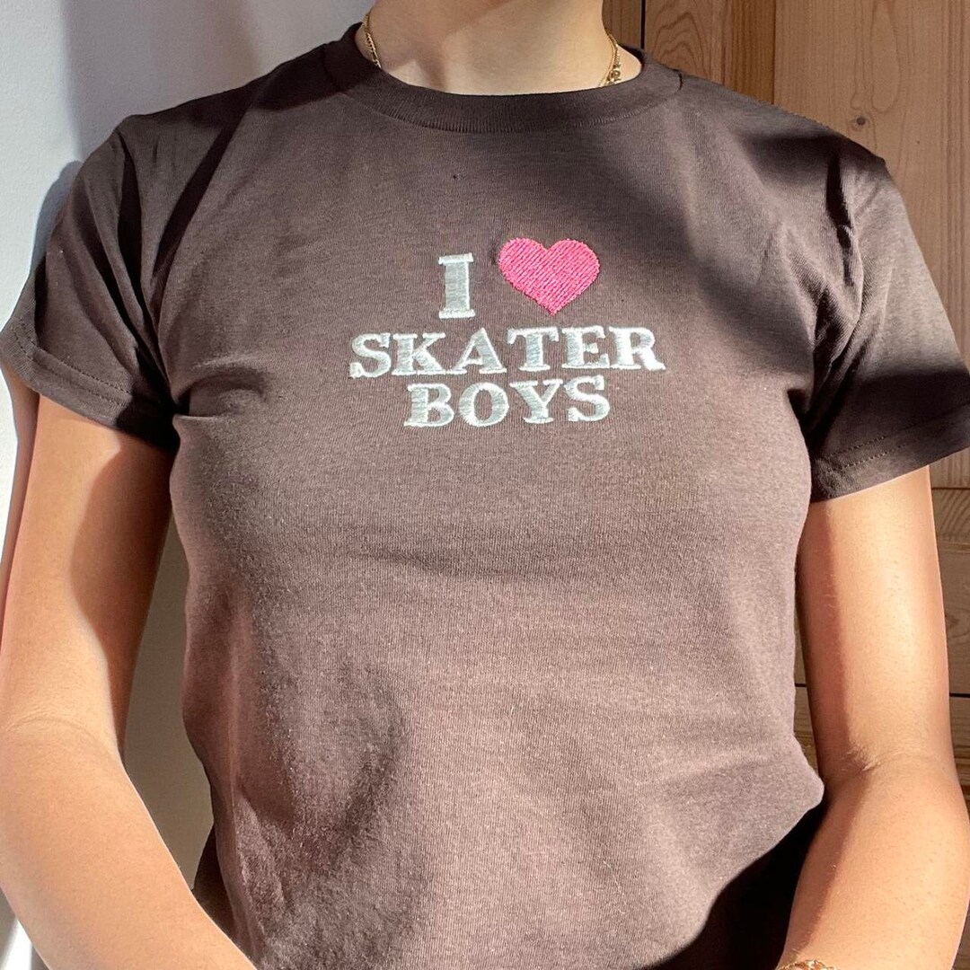 I 'love' SKATER BOYS T Shirt Etsy