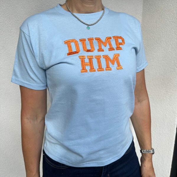 Dump Him  T Shirt y2k top 2000s nostalgia Gift For Britney Spears Fans