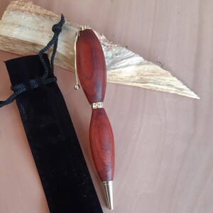 Holzkugelschreiber Kugelschreiber Drehkugelschreiber Geschenkidee DIY handgedrechselt Ostergeschenk
