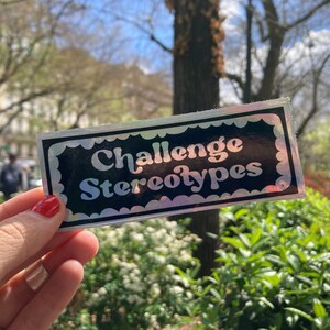 Stickers Tout va mal à l'unité Autocollants holographiques ChallengeStereotypes