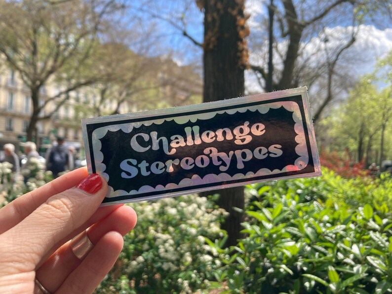 Stickers Tout va mal à l'unité Autocollants holographiques ChallengeStereotypes