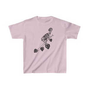 Chameleon Children&#39;s T-shirt, Lizard Shirt, Reptile Shirt, Kids Nature Tee, Animal Shirt, Cotton Shirt, Child Gift