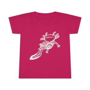 Axolotl Toddler T-shirt, Cotton Shirt, Animal Shirt, Kids Nature Tee, Children&#39;s Gift
