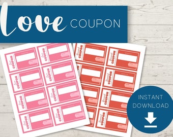 Love Coupon Printable