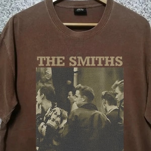 Camisa vintage dos Smiths dos anos 80, presente para fãs, camiseta dos Smiths, camisa vintage dos Smiths,