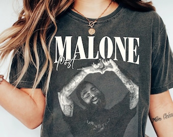 Camisa Post Malone Rap Music Merch, camiseta Austin Album Rap 90s, sudadera inspirada en Bootleg de regalo de rapero Post Malone Tour