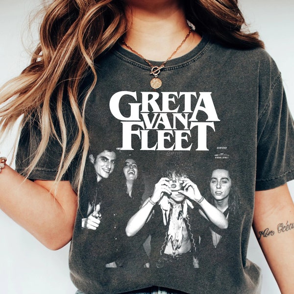 Greta Van Fleet Shirt, Grafik Greta Van Fleet Starcatcher World Tour 2024 Shirt, Rockband Greta Van Fleet Shirt, Geschenk für Fans Männer Frauen