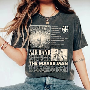 A.J.R The Maybe Man Tour 2024 Shirt, A.J.R Band Fan Shirt, A.J.R Members Chibi, A.J.R Band Merch, Ajr Band, A.J.R Music Band Shirt, Fan Gift