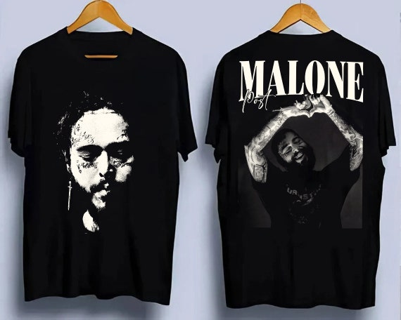 Post Malone Graphic T-shirt, 2-sided Post Malone T-shirt Post Malone Graphic T-shirt, 2-sided Post Malone T-shirt