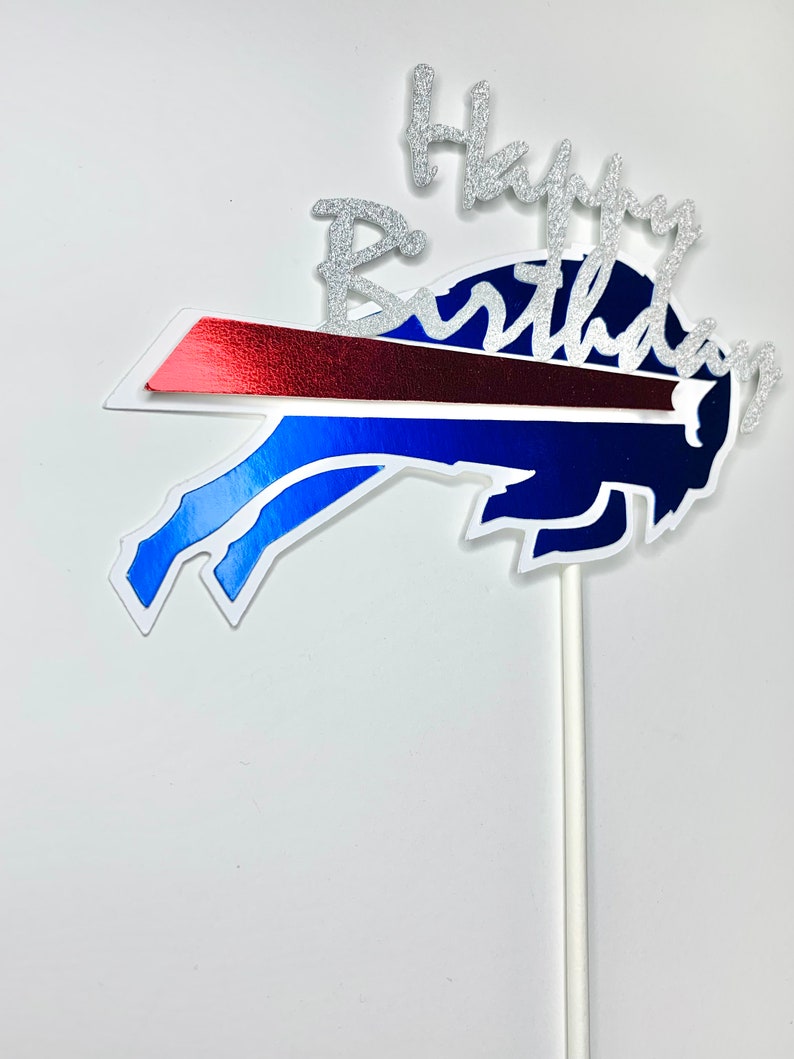 Buffalo Bills Birthday Cake Topper Etsy Australia