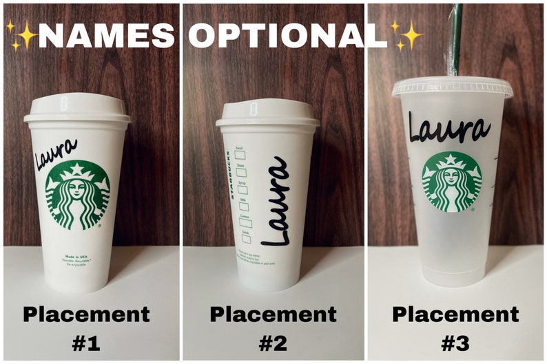 Starbucks Bulk Cups, Starbucks Cold Cups, Starbucks Hot Cups, Blank