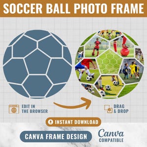 Cadeau-idee voetbal, gepersonaliseerd kerstcadeau voetbal, fotocollage op canvas, cadeau-idee voetbal, voetbalaandenken, verjaardag voetbal, voetbalherinneringen