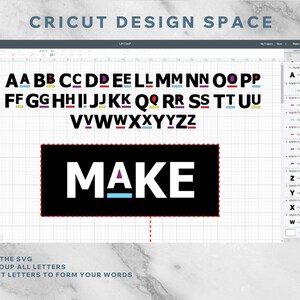 Martin Font SVG: Retro T-shirtdesign (digital nedladdning) bild 4
