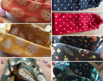 Bandeaux / headbands avec motifs