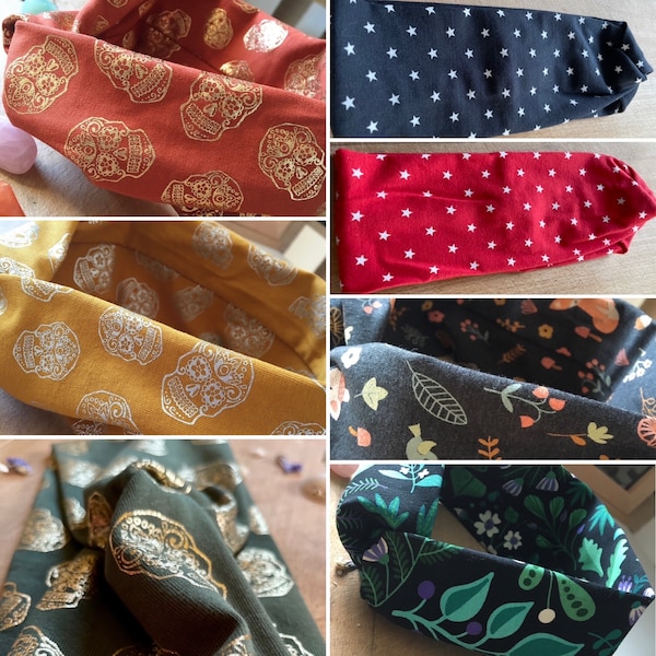 Bandeaux / headbands avec motifs