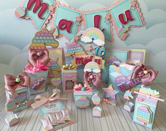 Pop It Fidget Favor Boxes – Personalized Birthday Party Kit (Digital Download)