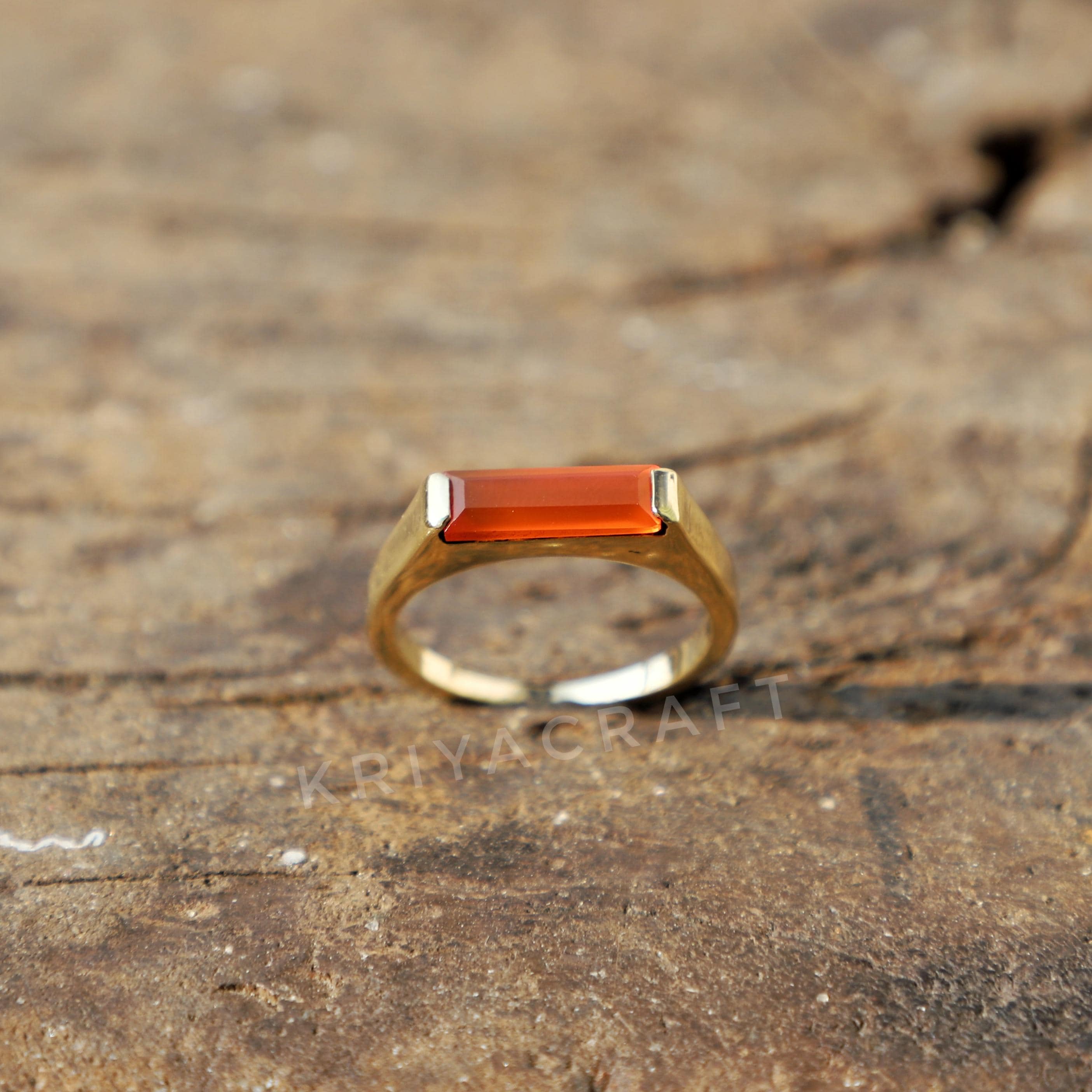 Carnelian Signet - Etsy
