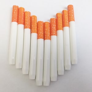 10x Ceramic One Hitter Dugout Pipe Cigarette Bat Large 74mm / 2.92" Free Shipping!