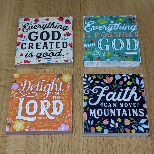 Emergency Scripture Magnets Bible Verse Magnets - Etsy