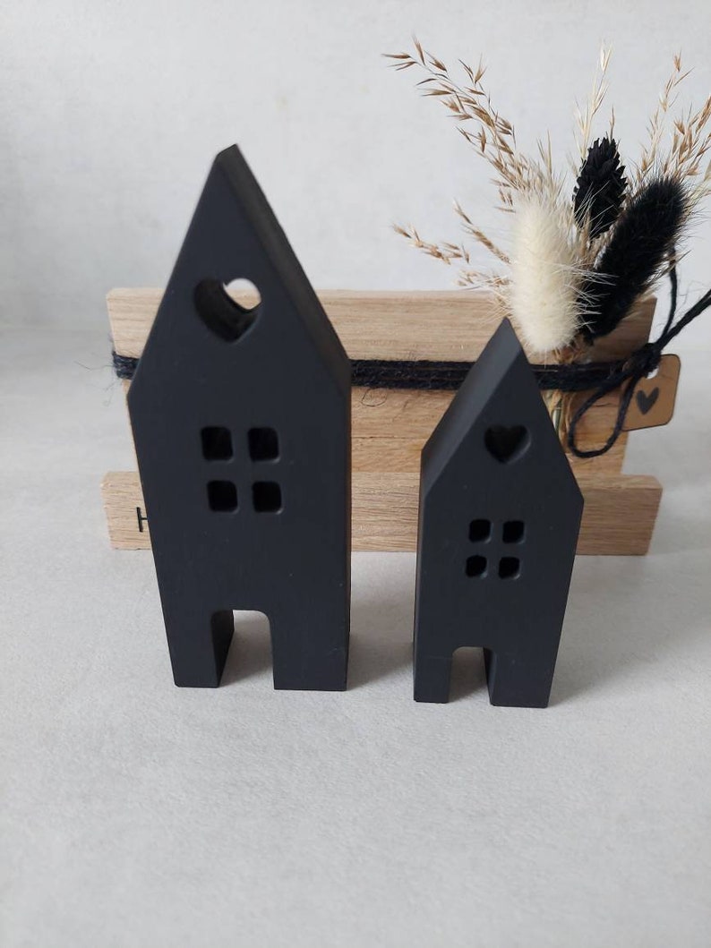 Houses gift set black/ houses bar scandi style image 7