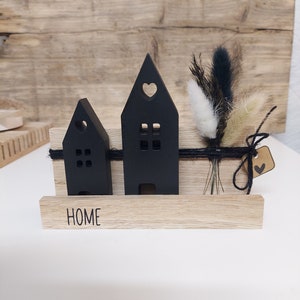 Houses gift set black/ houses bar scandi style image 3