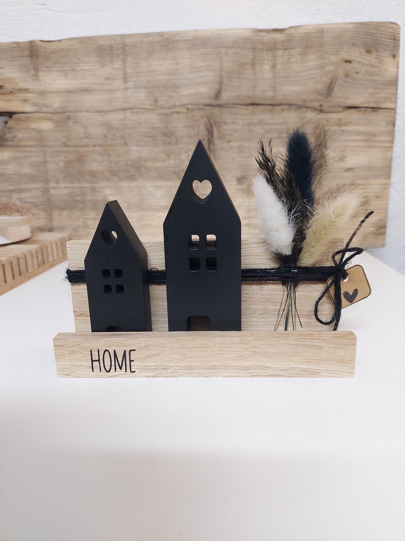 Houses gift set black/ houses bar scandi style image 3