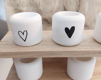 Mini candelabros para velas cónicas, decoraciones de boda