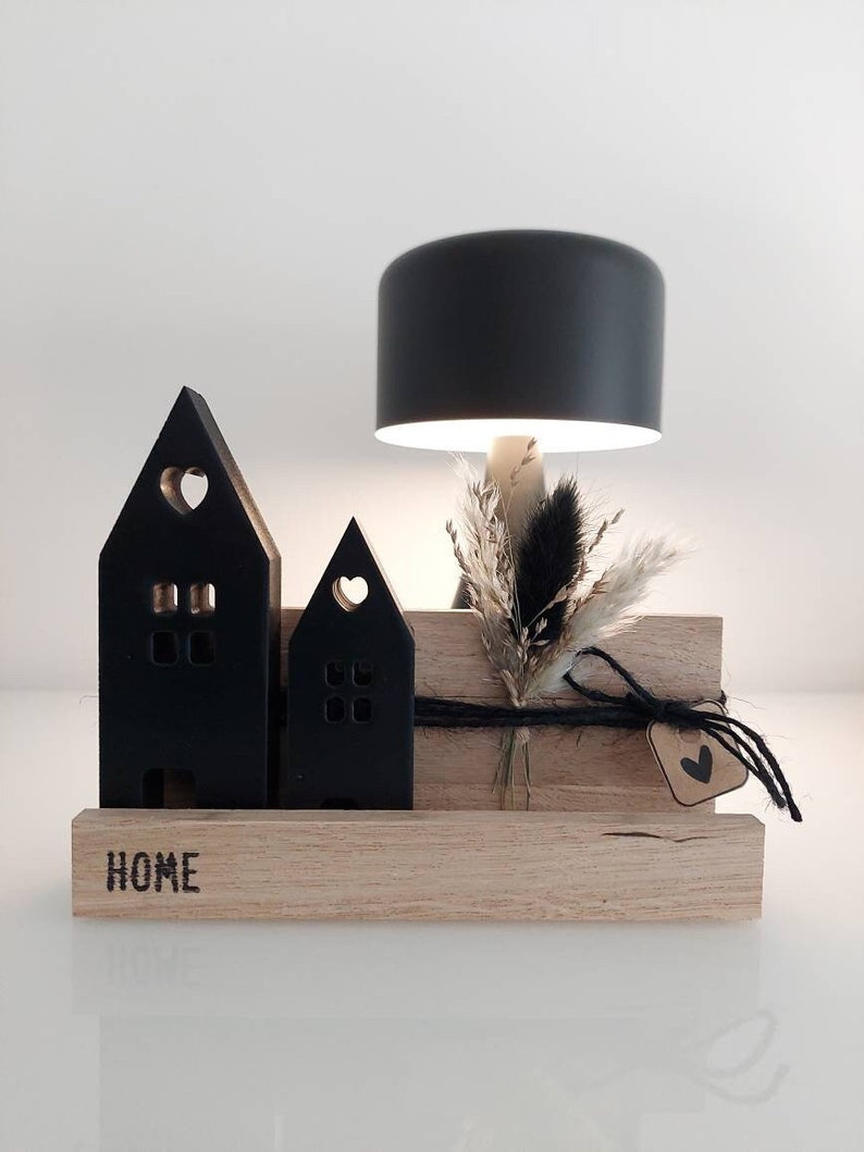 Houses gift set black/ houses bar scandi style image 2