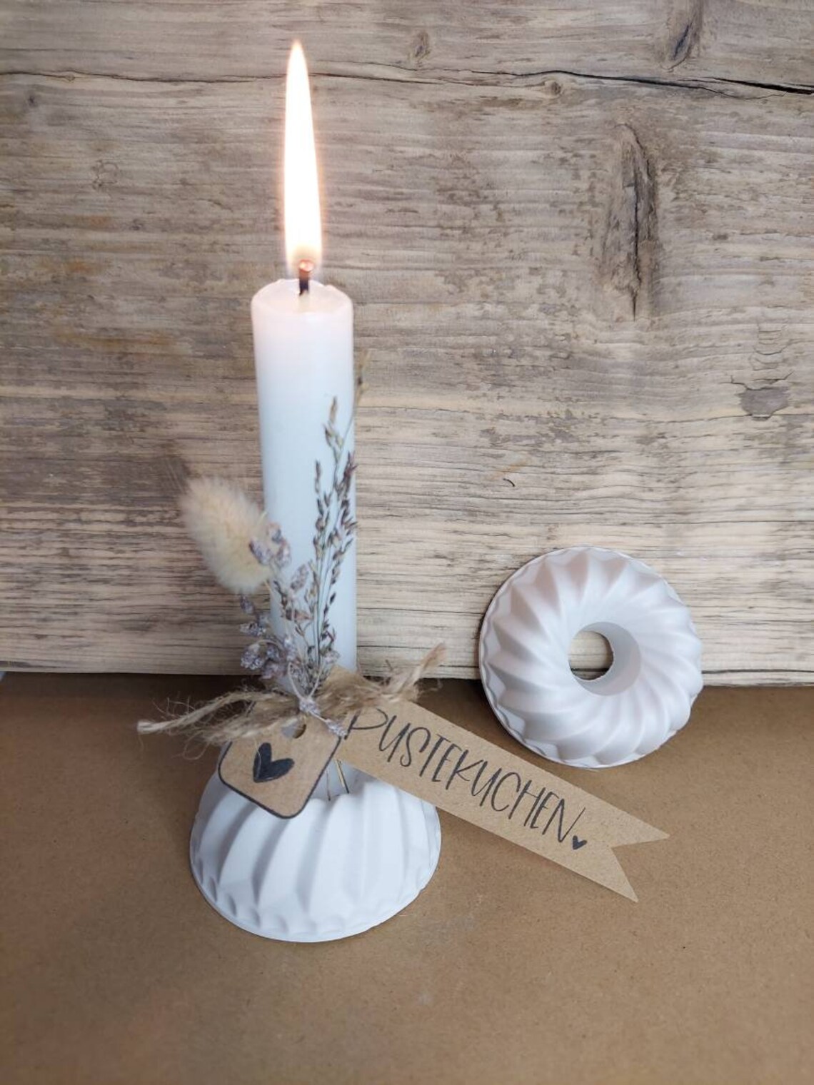 Gugelhupf Pustekuchen Kerzen Set groß Gugelhupf - Etsy.de