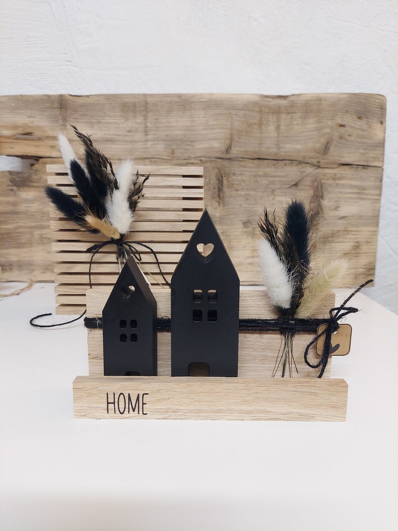 Houses gift set black/ houses bar scandi style image 1