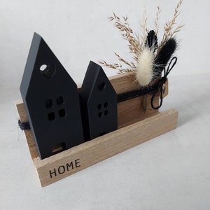 Houses gift set black/ houses bar scandi style image 10