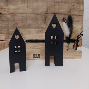 Houses gift set black/ houses bar scandi style image 5