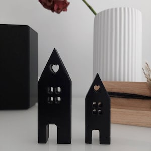 Houses gift set black/ houses bar scandi style image 8