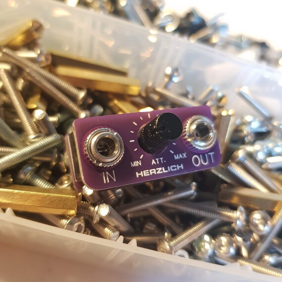 Passive Attenuator DIY Kit 0HP Herzlich Flatliner Passive Etsy