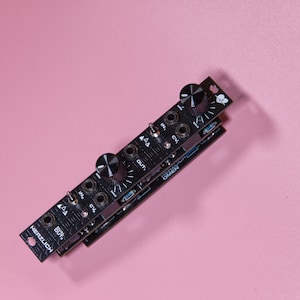 Passive Dual LPG with Linked Two-Pole Resonant Filters - Herzlich Omen - 4hp passive dual LPG for Eurorack