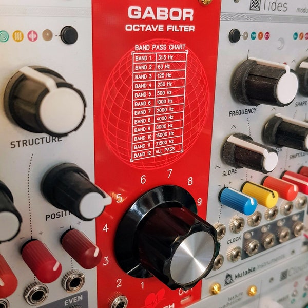 Digital Files for Passive Bandpass Octave Filter - Herzlich Gabor - 10hp Eurorack filter - DIY Gerber Files, BOM and Build Guide